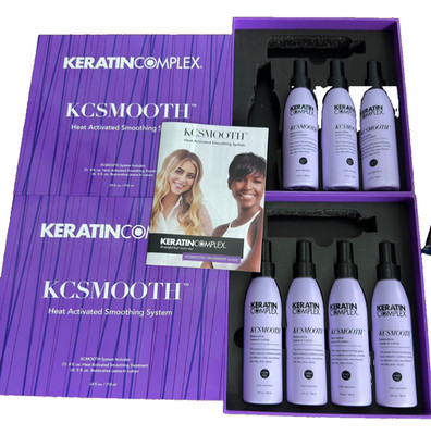 Keratin Complex KC Smooth Heat Activated Smoothing System (LOT 2 NOT COMPLETE)