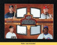 2008 Ballpark Collection Prince Fielder Chris Duncan Lance Berkman #306 HOF 14mg