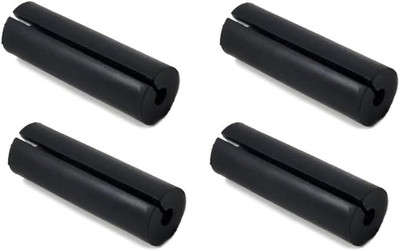Replacement Rubber Crate Feet, Large, Black, Pack of 4, FEET-4L
