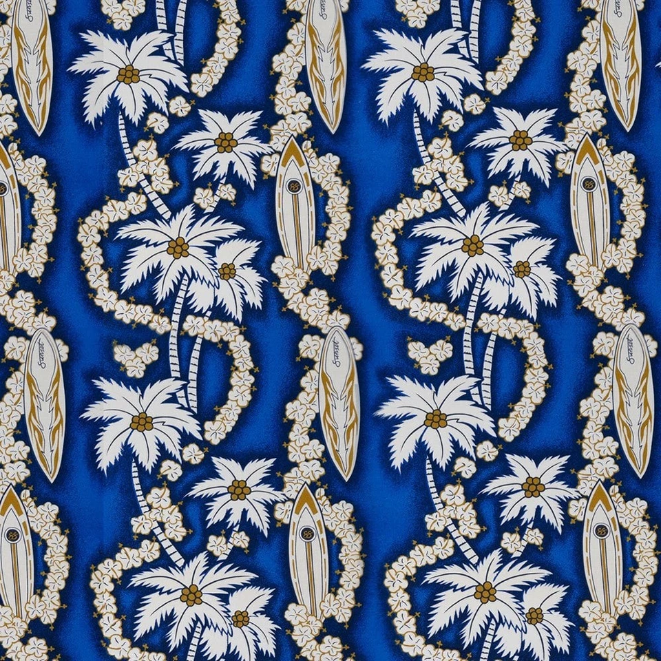 For Volkswagen Jetta 05-18 Hawaiian 1st Row Surf City Blue Custom Seat Covers - Image 3 of 4