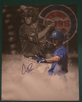 Cole Roederer Chicago Cubs Signed 8x10
