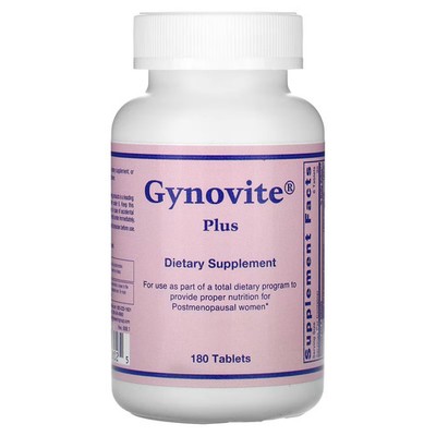 2 X  Optimox, Gynovite Plus, 180 Tablets