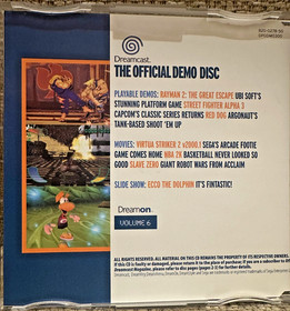 DreamOn # 6 - official Sega Dreamcast demo disc F269