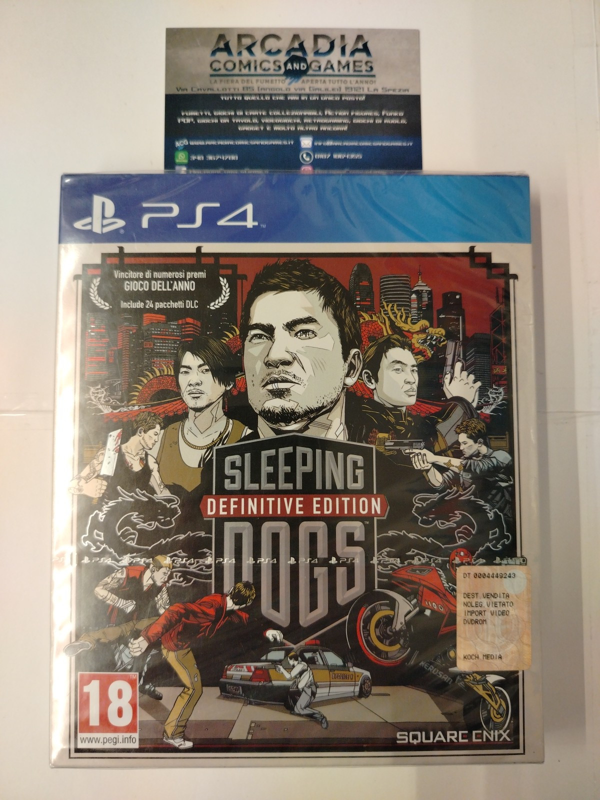 Sleeping Dogs Definitive Edition  PlayStation 4 PS4 Nuovo Sigillato Sealed New