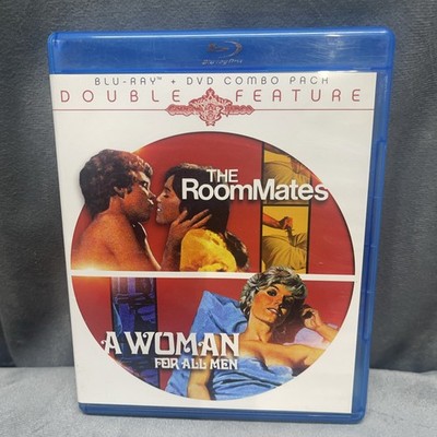 The Roommates & A Woman for All Men Blu-ray & DVD Double Feature Movies OOP