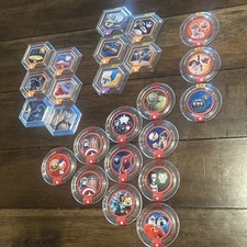 Disney Infinity 2.0 3.0 Power Disc Mixed Lot Of 24 Disney Infinity 2.0 3.0 Power Disc Mixed Lot Of 24