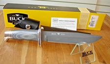 NIB FB BUCK KNIFE 119 SPECIAL BOS CRU-WEAR BLADE SURETOUCH HANDLE STEALTH #11