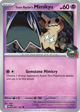 Team Rocket's Mimikyu #87 | DRI | Pokemon | Foil | Mint