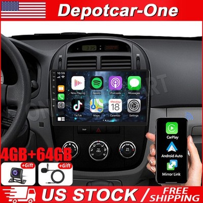 10.1'' Car Radio Stereo For Kia Spectra 2007-2009 Android 13 CarPlay GPS 4+64GB