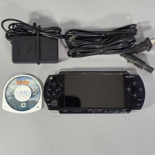 Sony PlayStation Portable PSP Black PSP-2001 Shaun White Snowboarding UMD Bundle