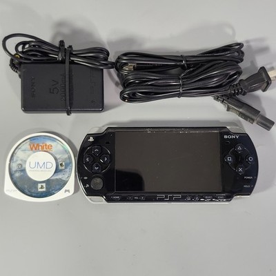 PSP Sony PlayStation Portable PSP-2001 Black Shaun White Snowboarding UMD Bundle