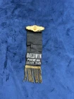 Antique GAR Grand Army Republic Mourning Ribbon Baldwin Post 262 Derby Kansas