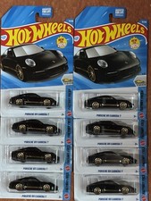 Hot Wheels 2026 HW Factory Fresh 1/5 Black Porsche 911 Carrera T Lot Of 8 NMOC