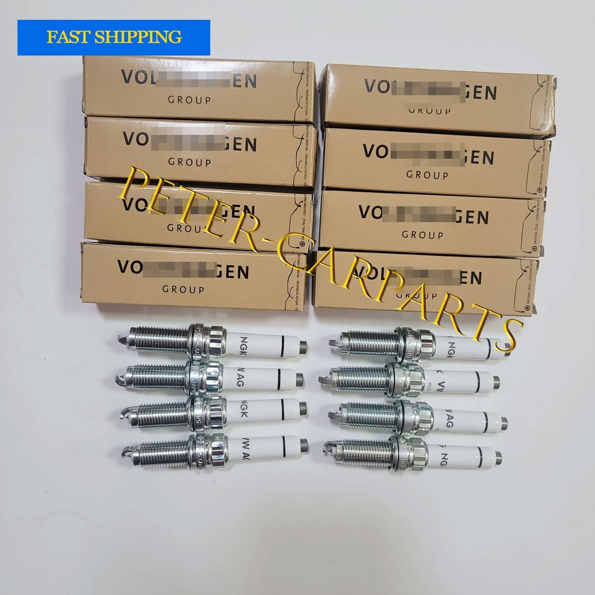 8X OEM spark plugs for Audi S8 RSQ8 RS7 RS6 Cayenne Urus Bentley