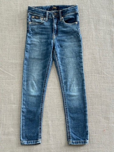 POLO Ralph Lauren Girls Tompkins Stretch Skinny Fit Jean Size 7 - Picture 2 of 14