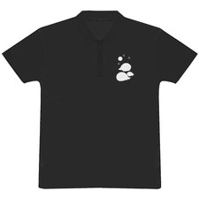 'Silhouette Of Hedgehog Family ' Adult Polo Shirt / T-Shirt PL046602 