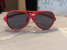 NWT Matte Red Janie And Jack Aviator Sunglasses Size 2-4 Years
