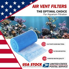 ROLL BLUE BONDED AQUARIUM FILTER MEDIA PAD 12" X 140" FILTER FIBER FLOSS