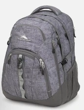 High Sierra Access 2.0 Laptop Backpack, Woolly Weave/Slate, One Size