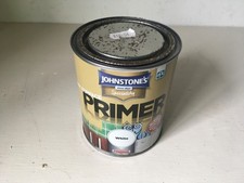 Johnstone's  All Purpose Primer WHITE 750 ml unopened.