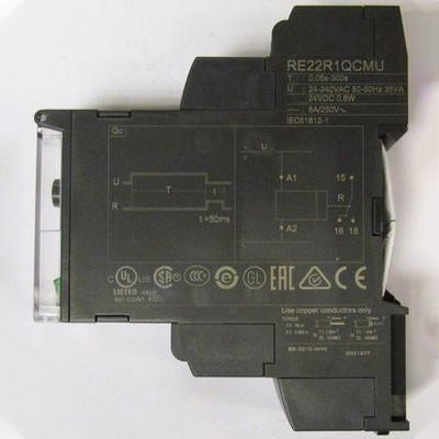 For RE22R1QCMU Time Relay 24-240V AC/DC *cc