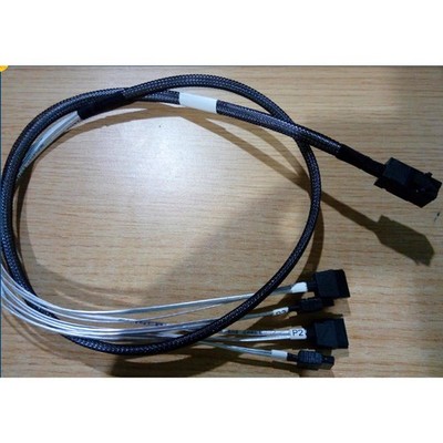 Für AMPHENOL MINISAS HD SFF-8643 TO 4 SATA 12Gb SAS3 Forward Connect Kabel 90cm