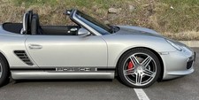 Custom Long Stripe Side Decals Porsche Set For Boxster 1996-2011 987 986