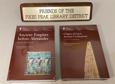 ANCIENT EMPIRES B4 ALEXANDER & ORG OF GREAT ANC CIVILIZATIONS 2 Great Courses BN