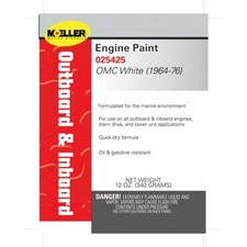 Moeller 025425 Engine Paint Johnson White