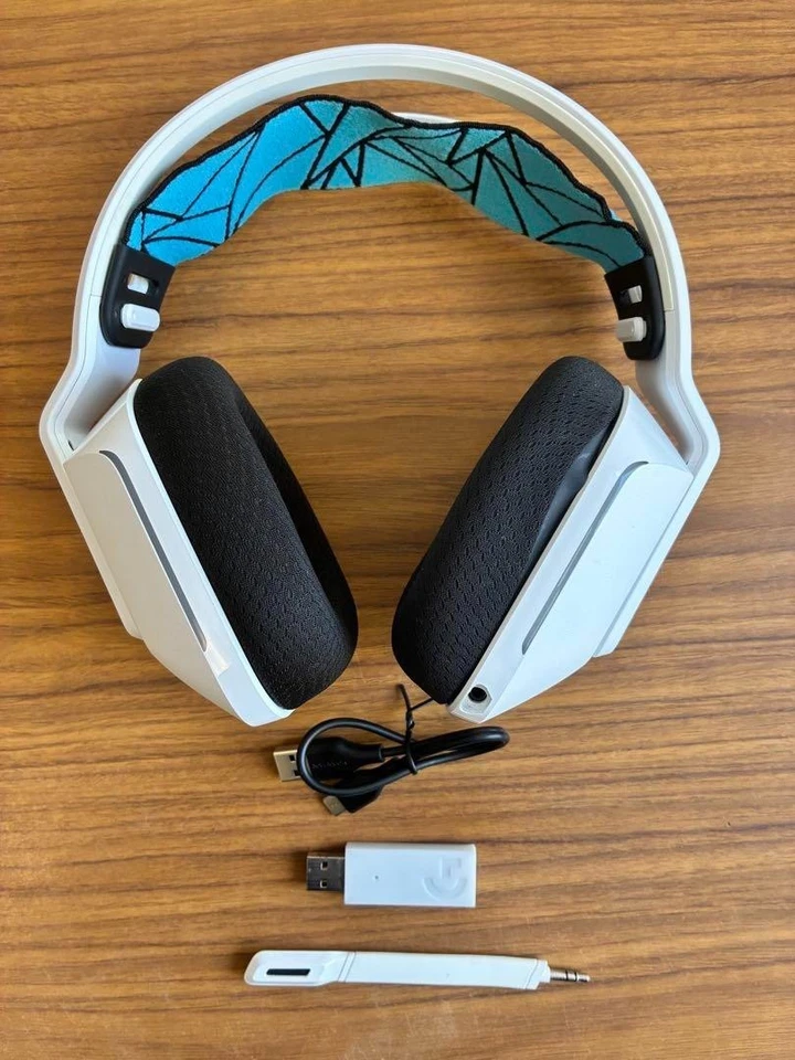 Logitech Logicool G733 KDA LIGHTSPEED Wireless White Gaming Headset Usado - Imagen 2 de 4