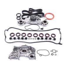 For Honda 2.2L 2.3L VTEC For Timing Belt Water Oil Pump Valve Gasket Kit