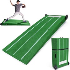 GoSports Portable Baseball Pitching Mound 80 x 28 6 Foldable