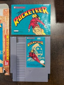 Rocketeer Nintendo NES Complete in Box CIB - Excellent Box!!