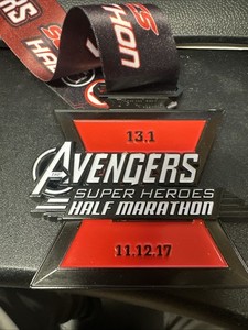 Disney RunDisney 2017 Avengers Half Marathon Medal
