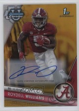 2023 Bowman U Chrome Prospect Gold Refractor 7/50 Roydell Williams #47 Auto qf8