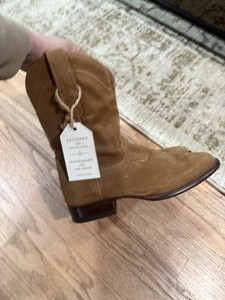 TECOVAS Shane Granite Suede Boots 9.5 D Mens Cowboy Western Ranchwear 1009 Ranch TECOVAS Men main image 2