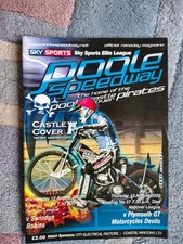Poole Pirates v Swindon 12/08/ 2009+ Bournemouth v Plymouth programme speedway 