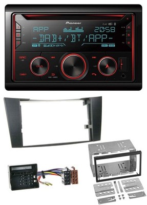 Pioneer 2DIN DAB MP3 Bluetooth USB CD Car Stereo for Mercedes CLS E-Class W211 0