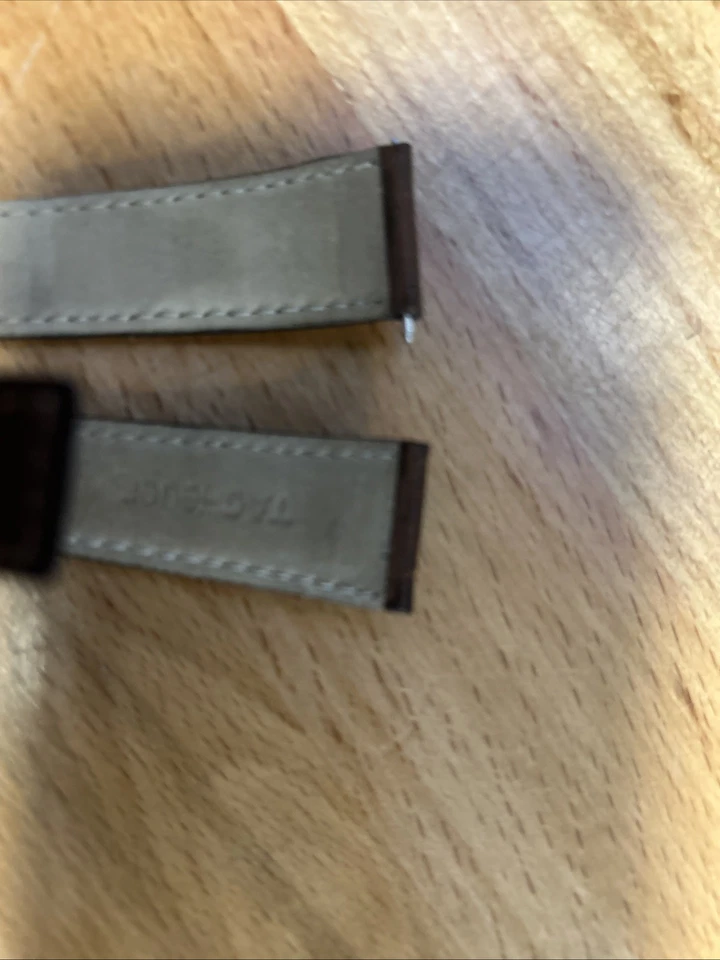 Tag Heuer Leather Strap.  Ref. 7K8G2L - 21x22mm Lug 100% Genuine - Image 3 of 3
