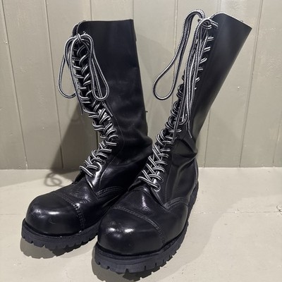 Dr Martens Boots Mens 20 Eyelet Boots Refurbished VTG Getta Grip
