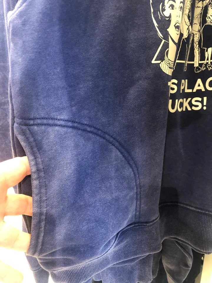 NETFLIX Stranger Things Beam Me Up Graphic Sweatshirt PRIMARK NEw Tag UK 2XS-2XL - Image 4 of 4