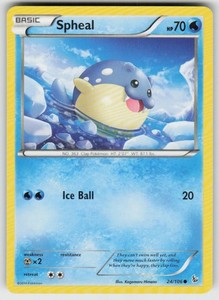 Spheal 24/106 XY - Flashfire Common