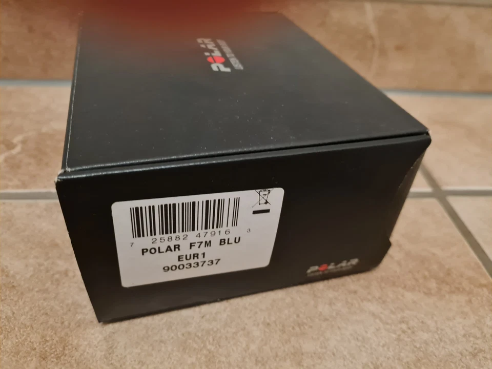 Polar F7 M Blue EUR1 90033737 Fitness Joggen Sport Uhr Neuwertig mit OVP - Bild 2 von 4