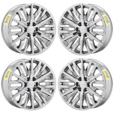 22 Cadillac Escalade Bright Chrome Wheels Rims Oem Set 5921 Exchange 22 Cadillac Escalade Bright Chrome Wheels Rims Oem Set 5921 Exchange