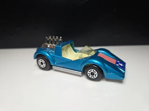 Lesney Matchbox Superfast Hellraiser No.56 Blue 1975 VNM