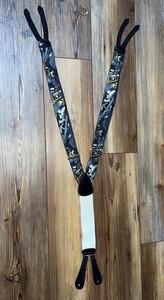 LTD edition Vintage Trafalgar Braces Suspenders Mens Violin Drums Sax Music