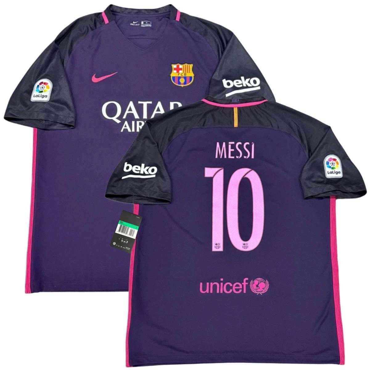 Preços baixos em Lionel Messi Fc Barcelona Roxo fã de Futebol
