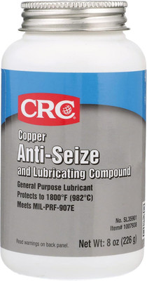 Copper Anti-Seize & Lubricating Compound SL35901 - 8 Wt Oz., Anti-Seize Grease f