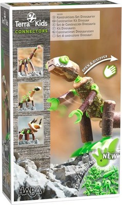 Haba Terra Kids Connectors Konstruktionsset Dinosaurier Neu ohne Karton