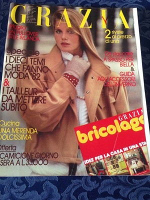GRAZIA 4. Oktober 1981 Nr.2119 Magazin Magazin Graham Green Yves Montand